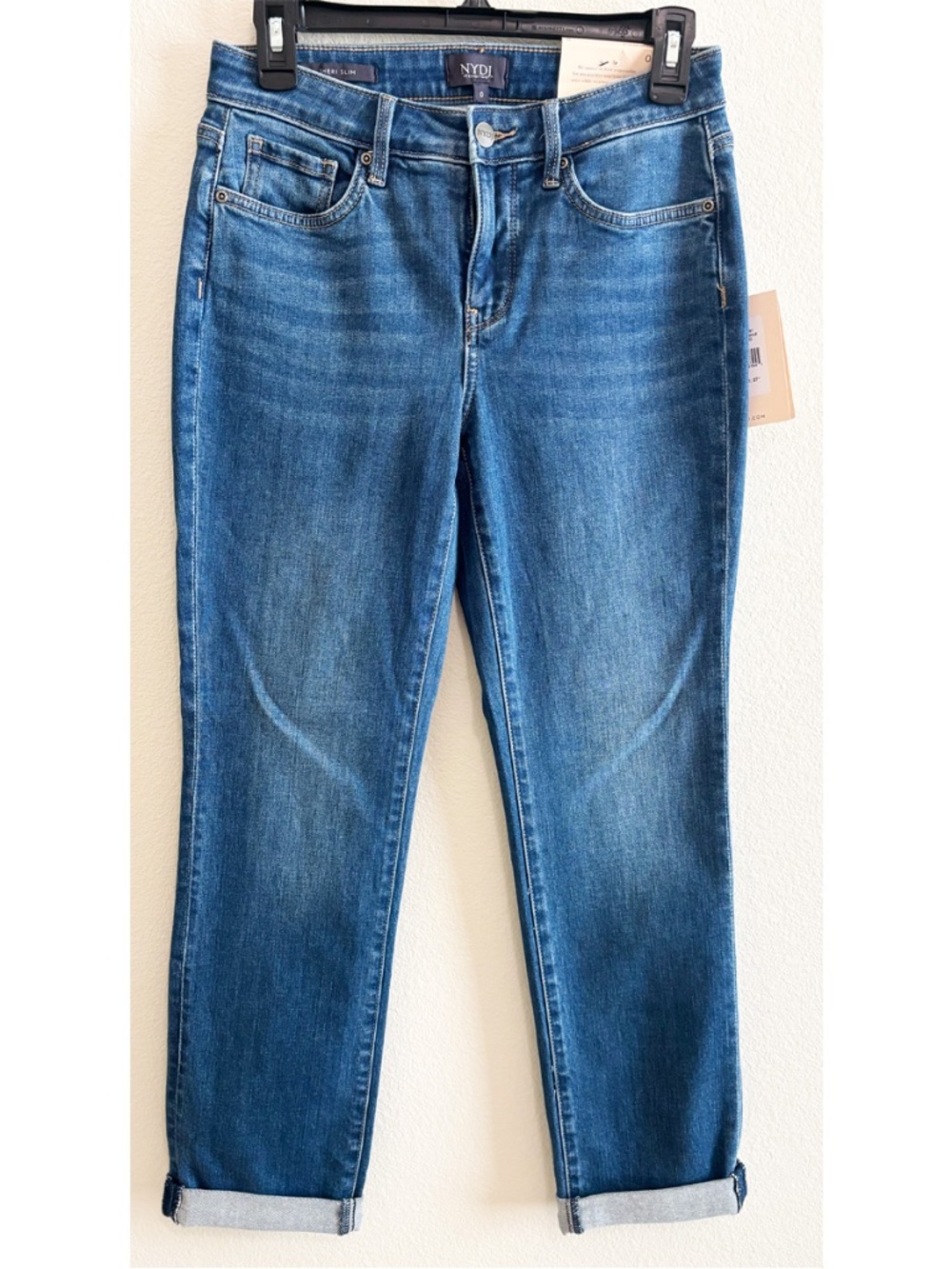 NWT NYDJ Sheri Slim ankle jeans